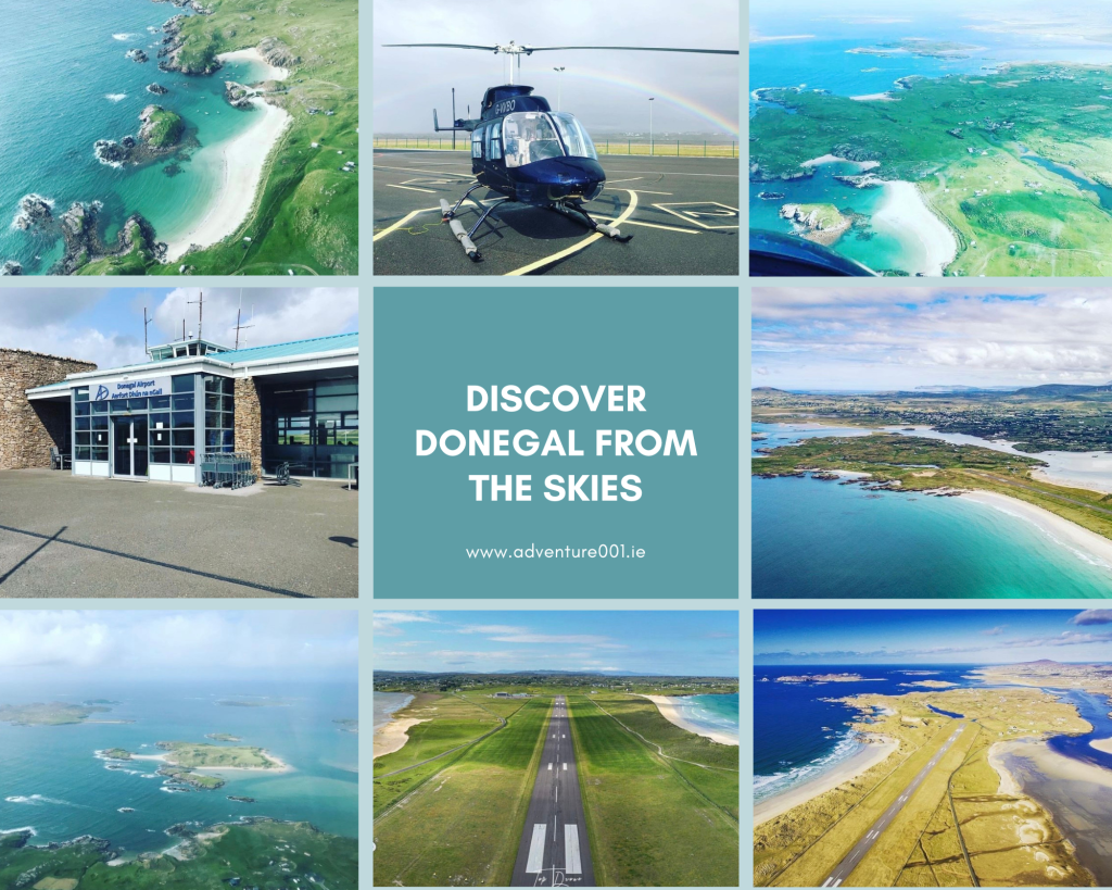 Discover Donegal from the skies gallery image with various views of Donegal from the air